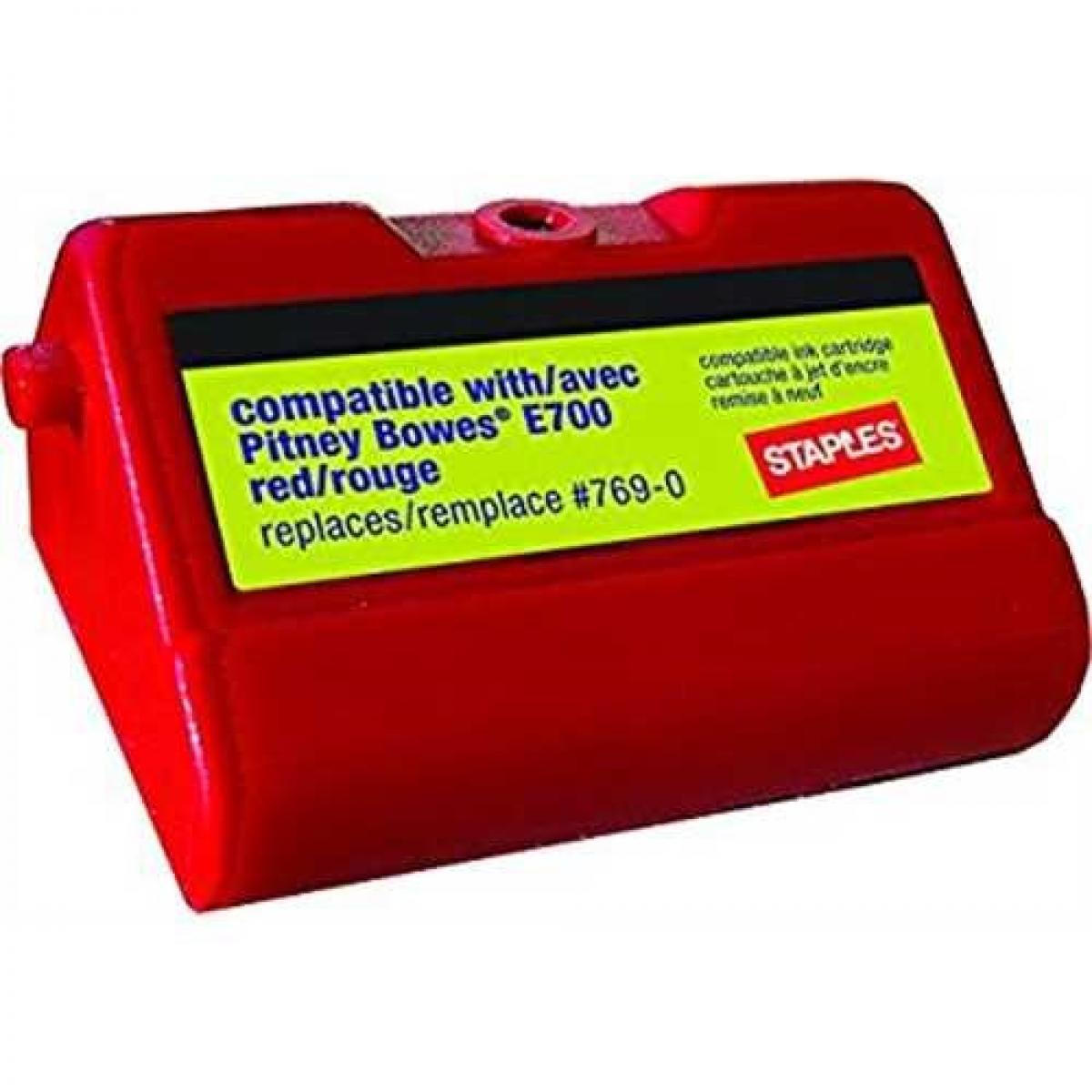 Staples E700 Postage Meter Ink For Pitney Bowes E700 and G700 Series M